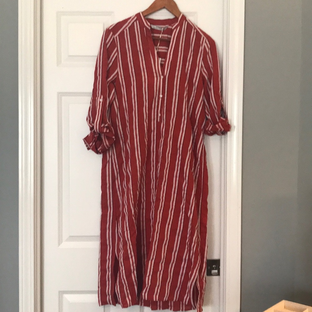 Zara Woman Shirt Dress